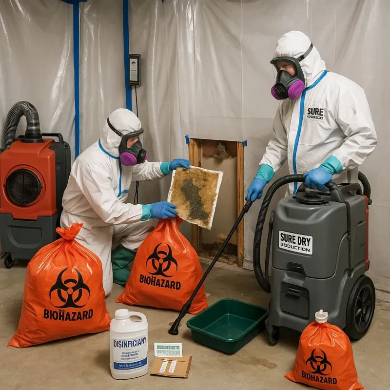Contaminated Water Handling Protocols process in North Puyallup, WA