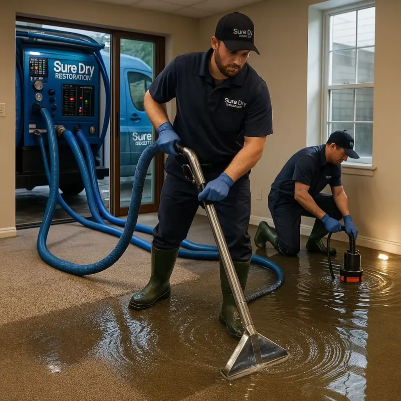 Water Extraction and Removal process in North Puyallup, WA